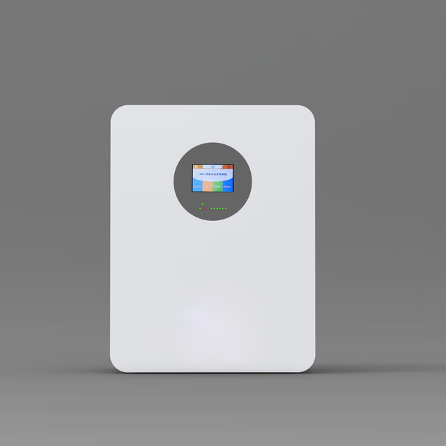 5 kWh 51,2 V 100 Ah, wandmontierte Lithiumbatterie, 6000 Zyklen Lebensdauer, Notstromversorgung